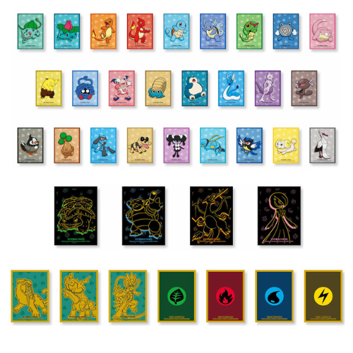 BabyyBaconator Pokemon 151 Collect Variety Sleeves (Simplified Chinese)