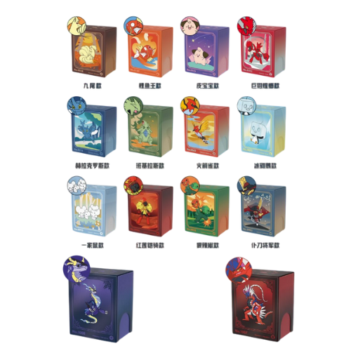 Pokemon Illustration Metal Deck Boxes (Simplified Chinese)