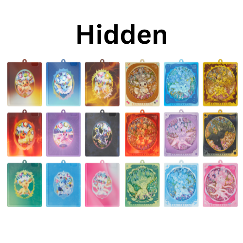 Pokemon Crystal Gathering Display Pendant Blind box (Simplified Chinese)